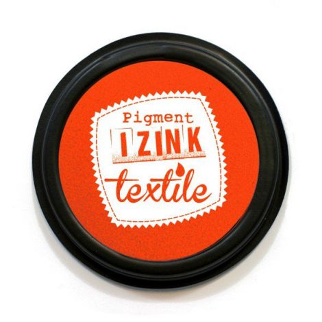 Poduszka z tuszem do tkanin Aladine, 7cm Pomarańczowa